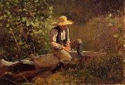 The Whittling Boy Winslow Homer